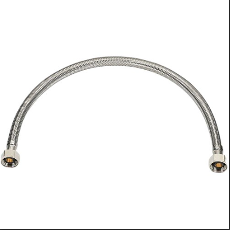 50 CM 1/2" 3/8" YERLİ ÇELİK SU FLEXİ